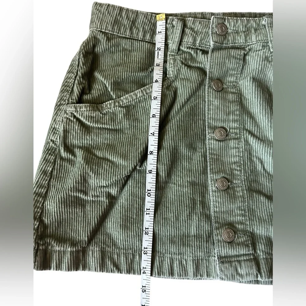 Free People Ray Cord mini skirt Size 8